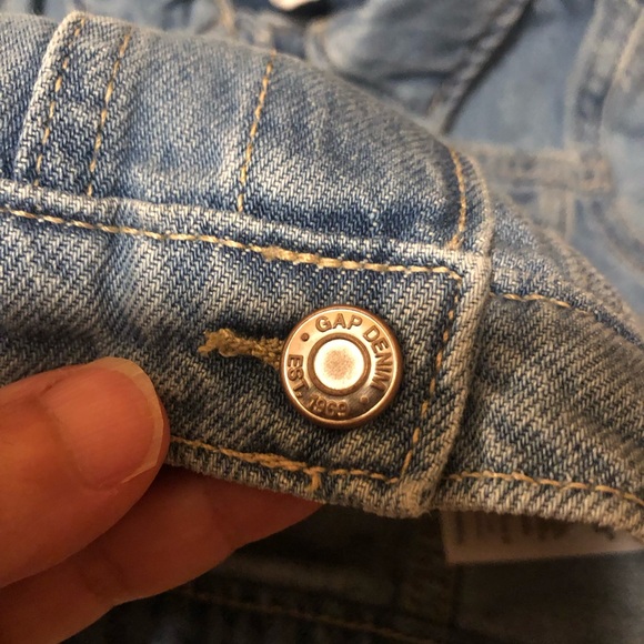 6-12 Month Baby Girl GAP Minnie Mouse Denim Jacket. - Picture 5 of 10